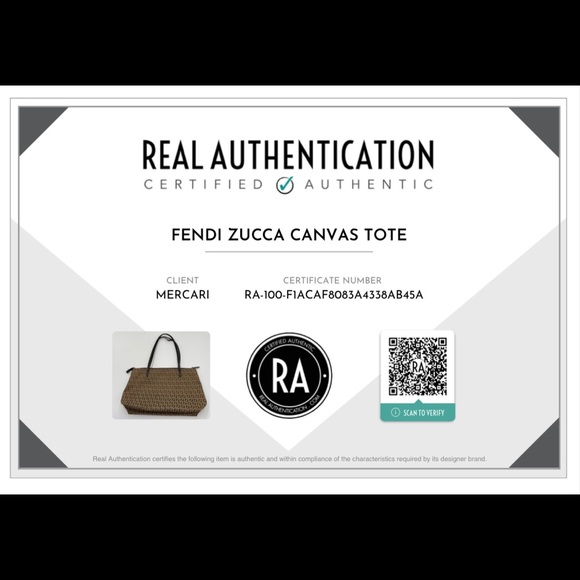 ✨SOLD✨Authentic Fendi Zucca Canvas Tote Bag - Picture 16 of 16